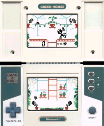 Green House - NGW - Nintendo Game & Watch - Ingames