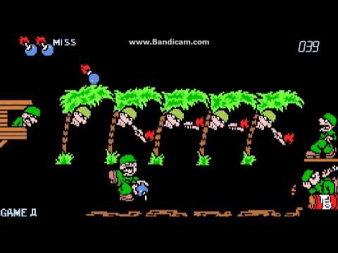 Marios Bomb's Away - NGW - Nintendo Game & Watch - Titles