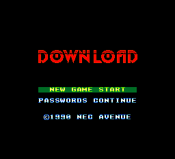 Download - PCE - NEC PC-Engine HuCard - Titles