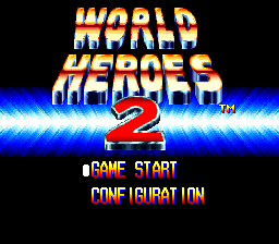 World Heroes 2 - PCEACD - NEC PC-Engine Arcade CD-ROM²   - Titles