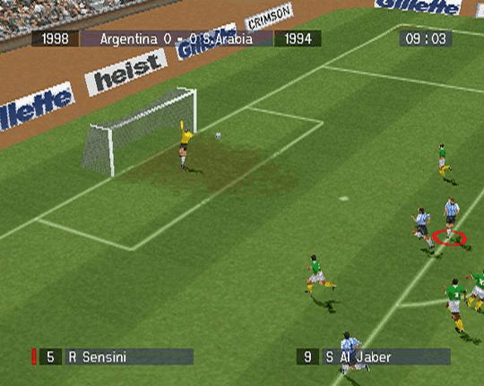Viva Fussball - PS - Sony PlayStation - Ingames