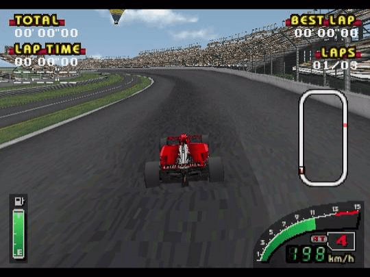 Indy 500 - PS - Sony PlayStation - Ingames