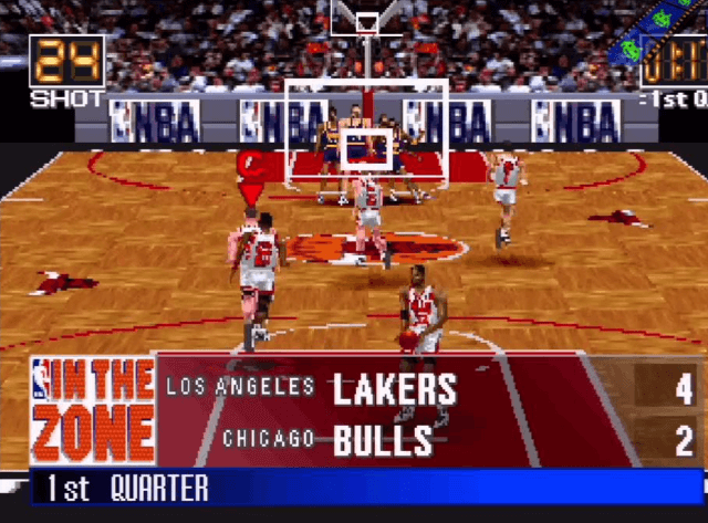NBA In The Zone - PS - Sony PlayStation - Ingames