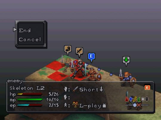 Vandal Hearts II - PS - Sony PlayStation - Ingames