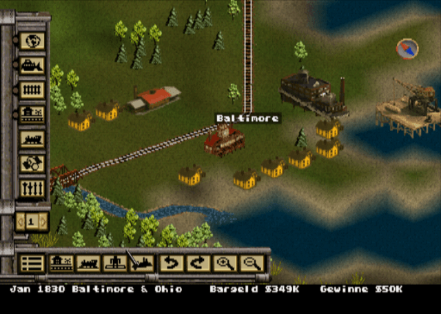 Railroad Tycoon II - PS - Sony PlayStation - Ingames