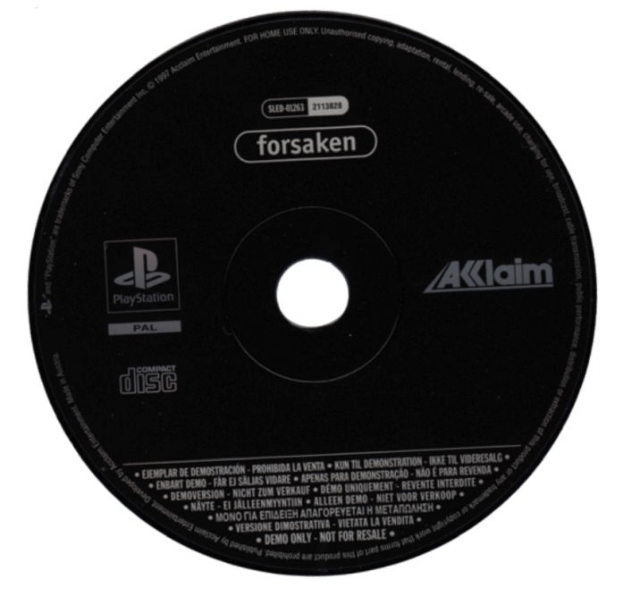 forsaken - PS - Sony PlayStation - Packshots