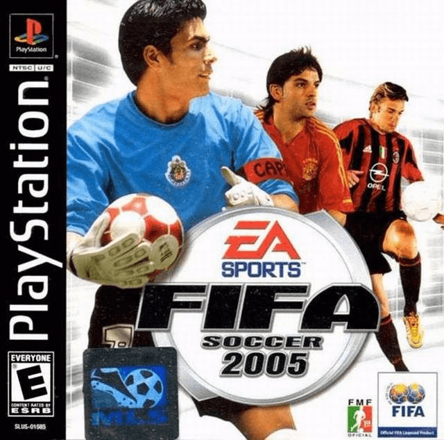 FIFA Soccer 2005 - PS - Sony PlayStation - Packshots