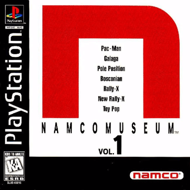 Namco Museum Vol. 1 - PS - Sony PlayStation - Packshots