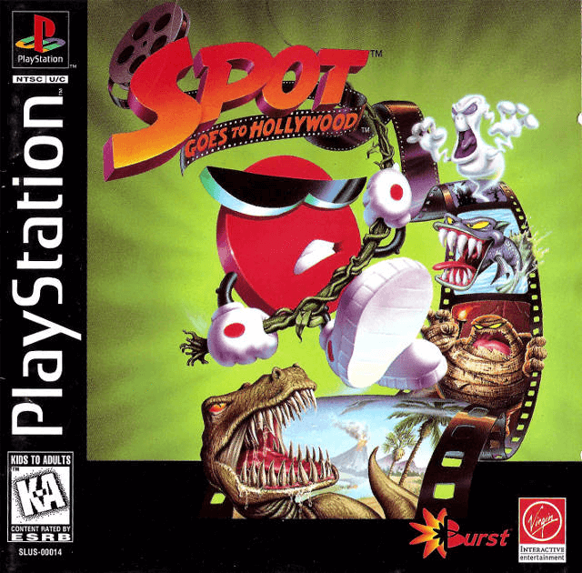 Spot Goes To Hollywood - PS - Sony PlayStation - Packshots