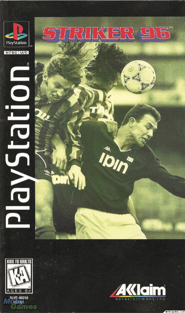 Striker '96 - PS - Sony PlayStation - Packshots