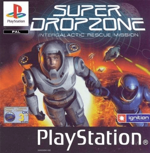 Super Dropzone: Intergalactic Rescue Mission - PS - Sony PlayStation