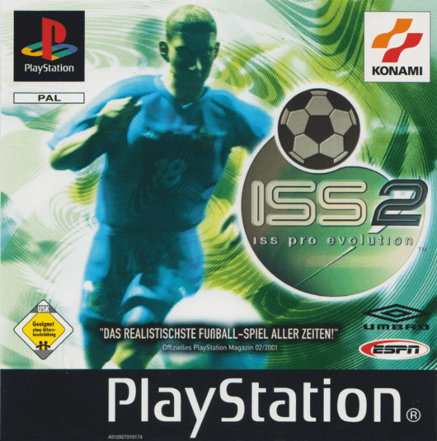 ISS Pro Evolution 2 - PS - Sony PlayStation