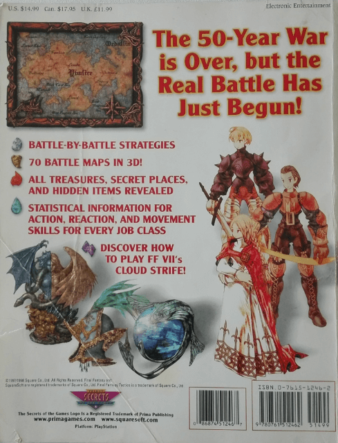 Final Fantasy Tactics - PS - Sony PlayStation - Titles