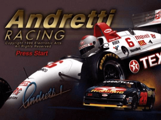 Andretti Racing - PS - Sony PlayStation - Titles