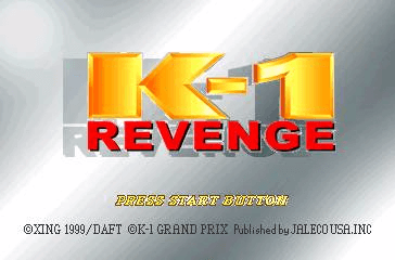 K-1 Revenge - PS - Sony PlayStation - Titles