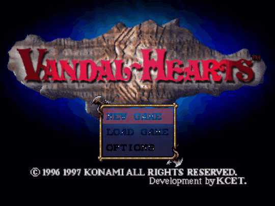 Vandal Hearts - PS - Sony PlayStation - Titles