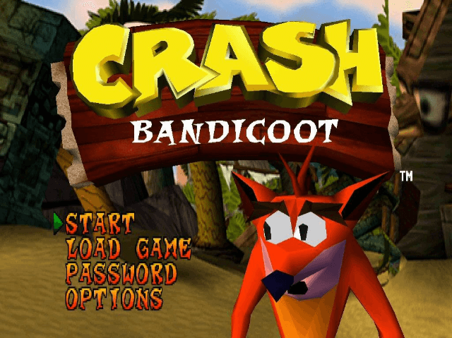 Crash Bandicoot - PS - Sony PlayStation - Titles
