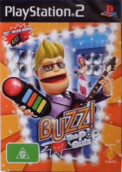 Buzz! Pop Quiz - PS2 - Sony PlayStation 2