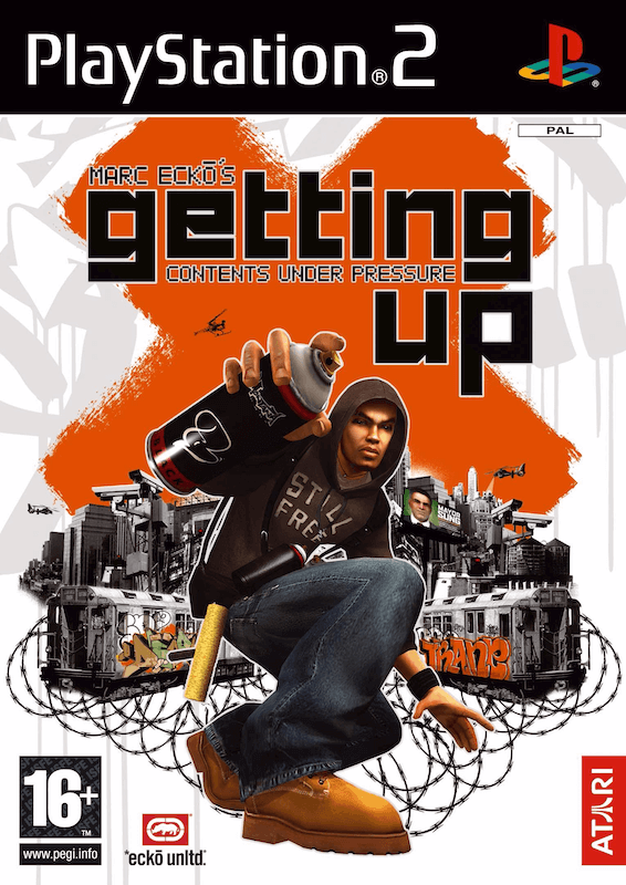 Marc Ecko's Getting Up: Contents Under Pressure - PS2 - Sony PlayStation 2
