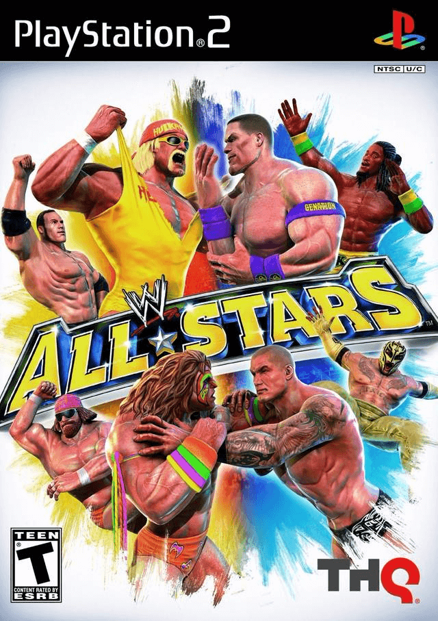 WWE All Stars - PS2 - Sony PlayStation 2 - Packshots