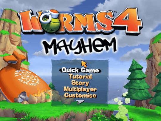 Worms 4: Mayhem - PS2 - Sony PlayStation 2 - Titles