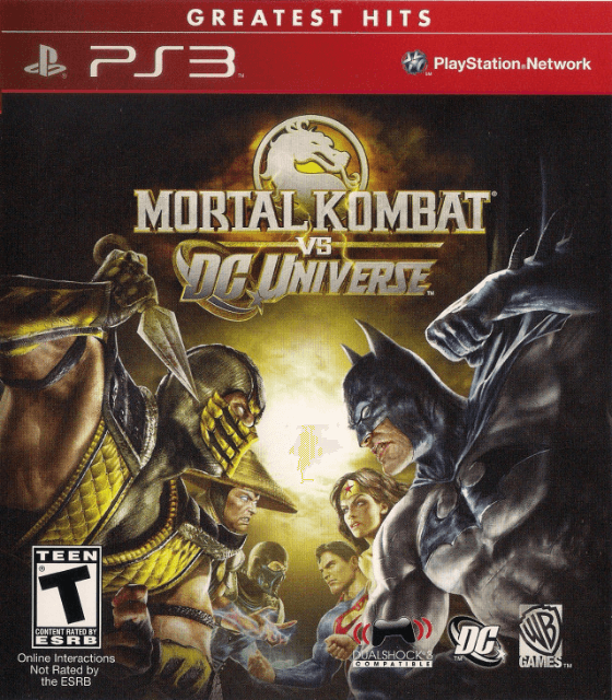 Mortal Kombat vs. DC Universe - PS3 - Sony PlayStation 3 - Packshots