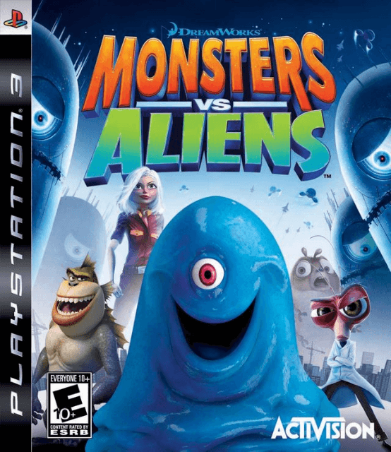 Monsters vs. Aliens - PS3 - Sony PlayStation 3 - Packshots