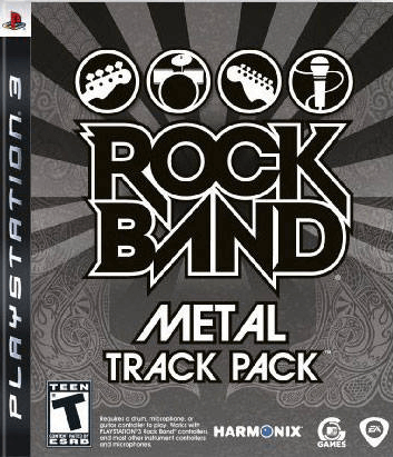 Rock Band Metal Track Pack - PS3 - Sony PlayStation 3