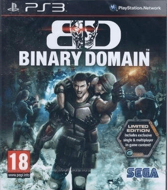 Binary Domain - PS3 - Sony PlayStation 3
