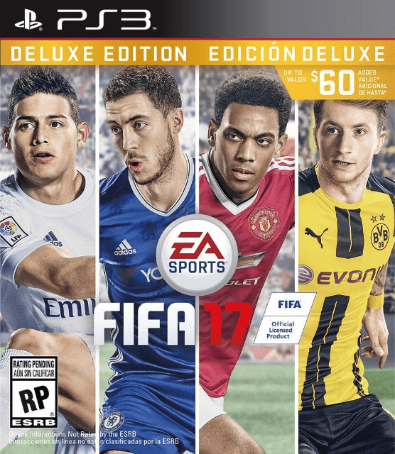 FIFA 17 - PS3 - Sony PlayStation 3 - Packshots