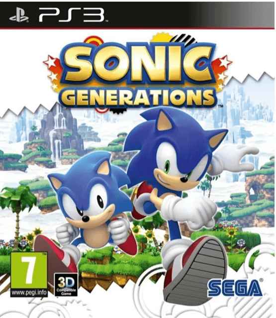 Sonic Generations - PS3 - Sony PlayStation 3 - Packshots