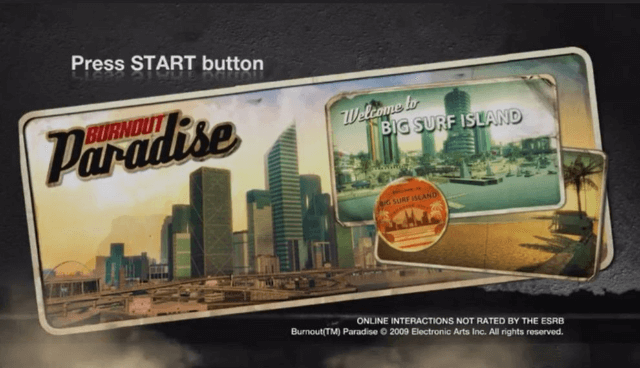 Burnout Paradise - PS3 - Sony PlayStation 3 - Titles