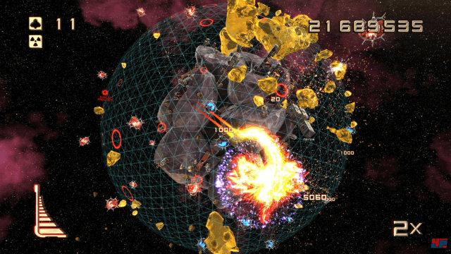 Super Stardust Ultra VR - PS4 - Sony PlayStation 4 - Ingames