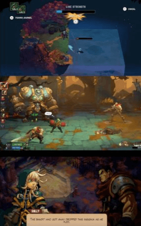 Battle Chasers: Nightwar - PS4 - Sony PlayStation 4 - Ingames