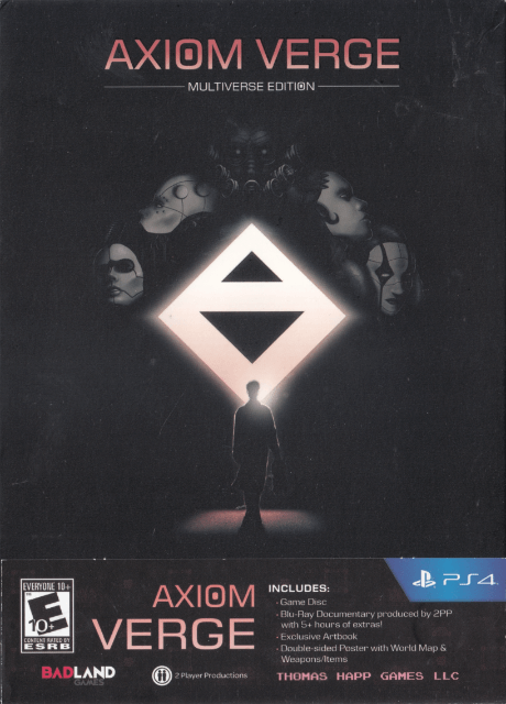 Axiom Verge - PS4 - Sony PlayStation 4 - Packshots