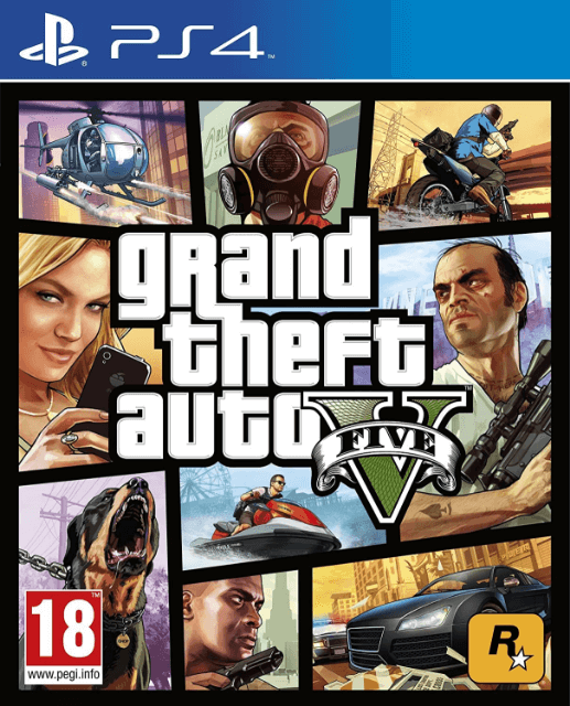 Grand Theft Auto V - PS4 - Sony PlayStation 4 - Packshots