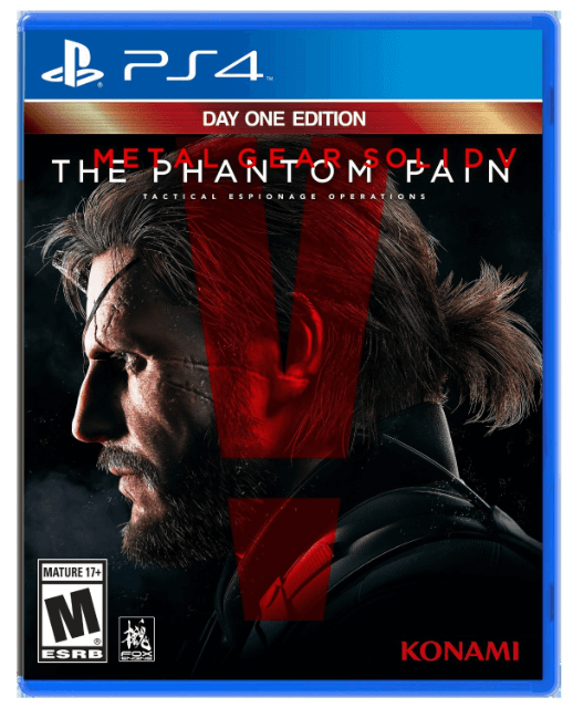 Metal Gear Solid V: The Phantom Pain - PS4 - Sony PlayStation 4 - Packshots