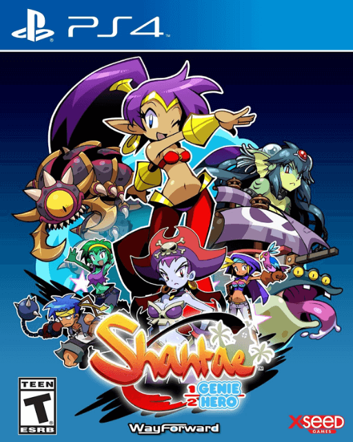 Shantae: Half-Genie Hero - PS4 - Sony PlayStation 4 - Packshots