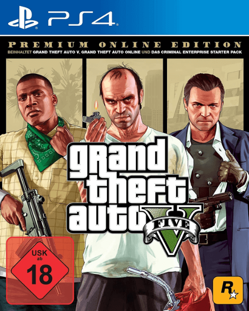 Grand Theft Auto V - PS4 - Sony PlayStation 4 - Packshots