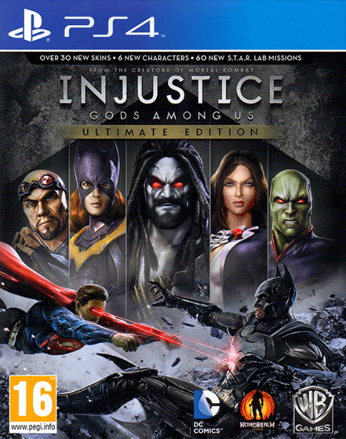 Injustice: Gods Among Us - PS4 - Sony PlayStation 4 - Packshots