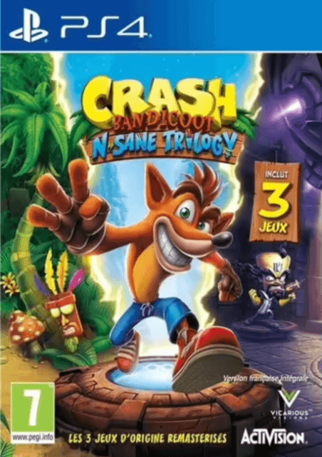 Crash Bandicoot N. Sane Trilogy - PS4 - Sony PlayStation 4