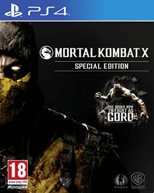 Mortal Kombat X - PS4 - Sony PlayStation 4 - Packshots