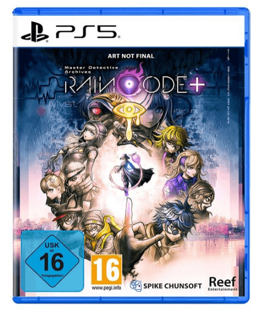 Master Detective Archives: RAIN CODE Plus - PS5 - Sony PlayStation 5 - Packshots