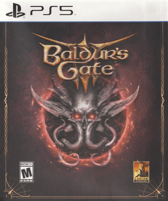 Baldur's Gate 3 - PS5 - Sony PlayStation 5 - Packshots