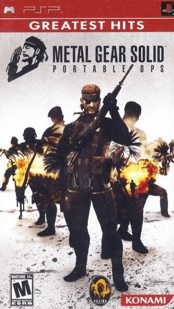 Metal Gear Solid: Portable Ops - PSP - Sony PlayStation Portable - Packshots