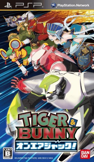 Tiger & Bunny: On-Air Jack! - PSP - Sony PlayStation Portable