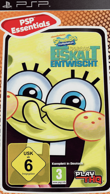 SpongeBob's Eiskalt Entwischt - PSP - Sony PlayStation Portable