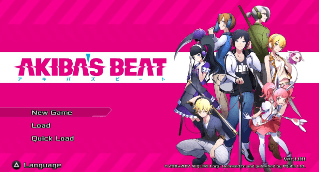 Akiba's Beat - PSV - Sony PlayStation Vita - Titles