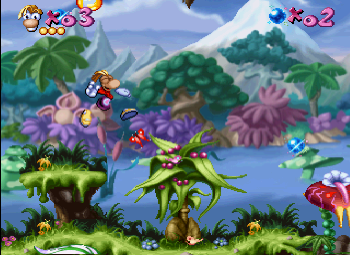 Rayman - SATURN - Sega Saturn - Ingames