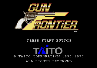 Gun Frontier - SATURN - Sega Saturn - Titles
